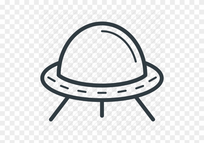 Download Ufo Outline Transparent Clipart Flying Saucer - Outline Images ...