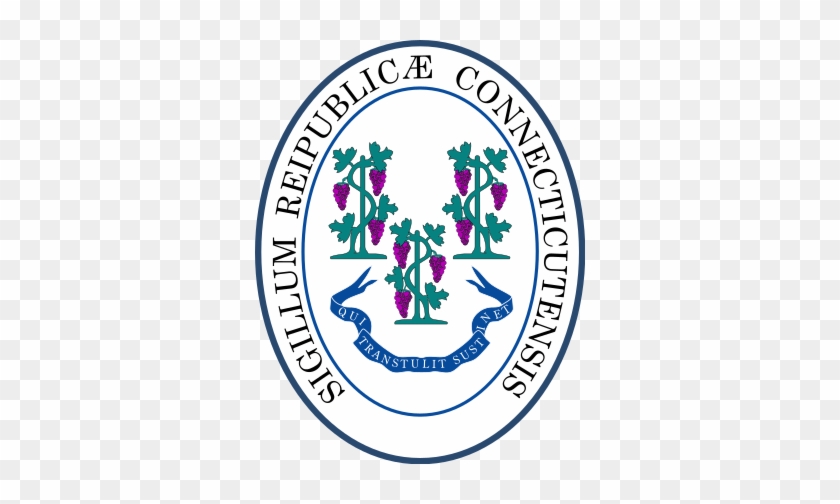 Seal Of Connecticut - Fundamental Orders Of Connecticut Symbol #1376375