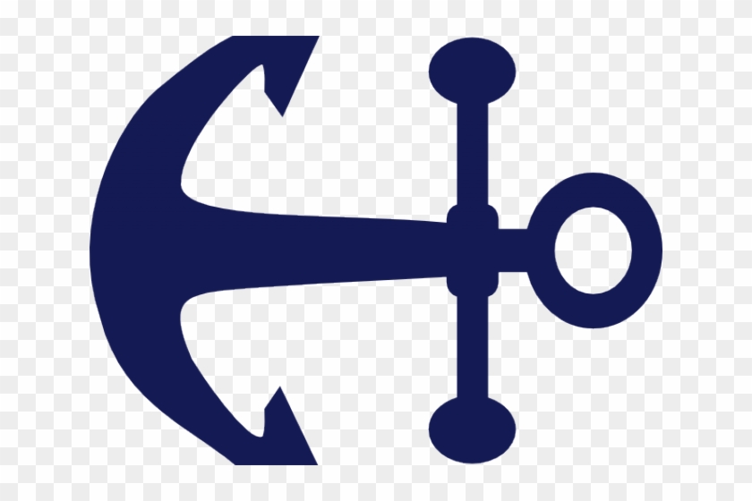 Whale Clipart Nautical - Navy Anchor Blue Logo #1376403