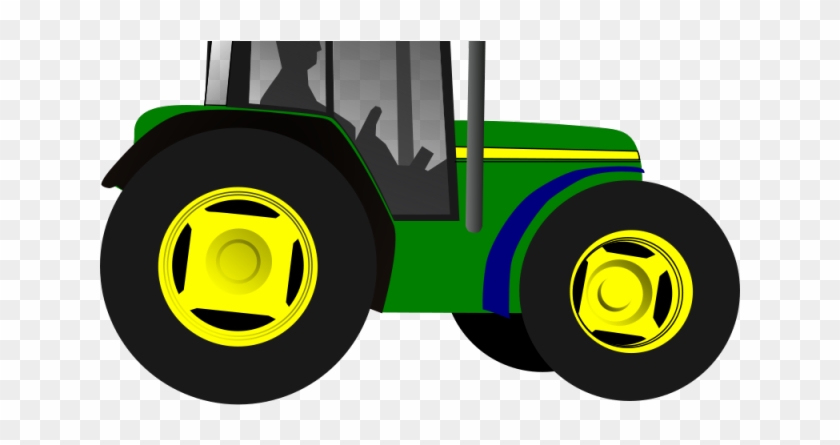 Tractor Trailer Clipart - John Deere Tractor Clipart #1376436