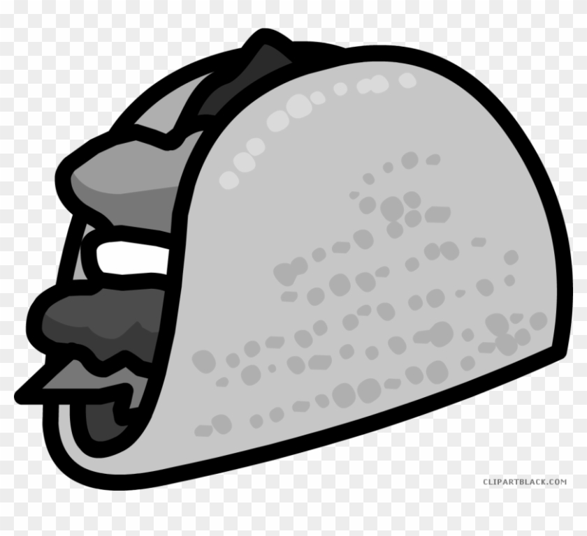Diner Clipart Fish - Taco Clipart Transparent Background #1376520