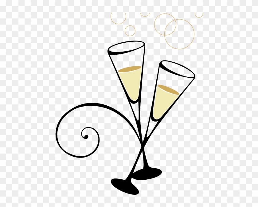 Dinner Clipart Dinner Drink - Champagne Clip Art #1376529