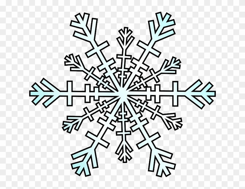 Copo De Nieve - Snowflake Clipart #1376556
