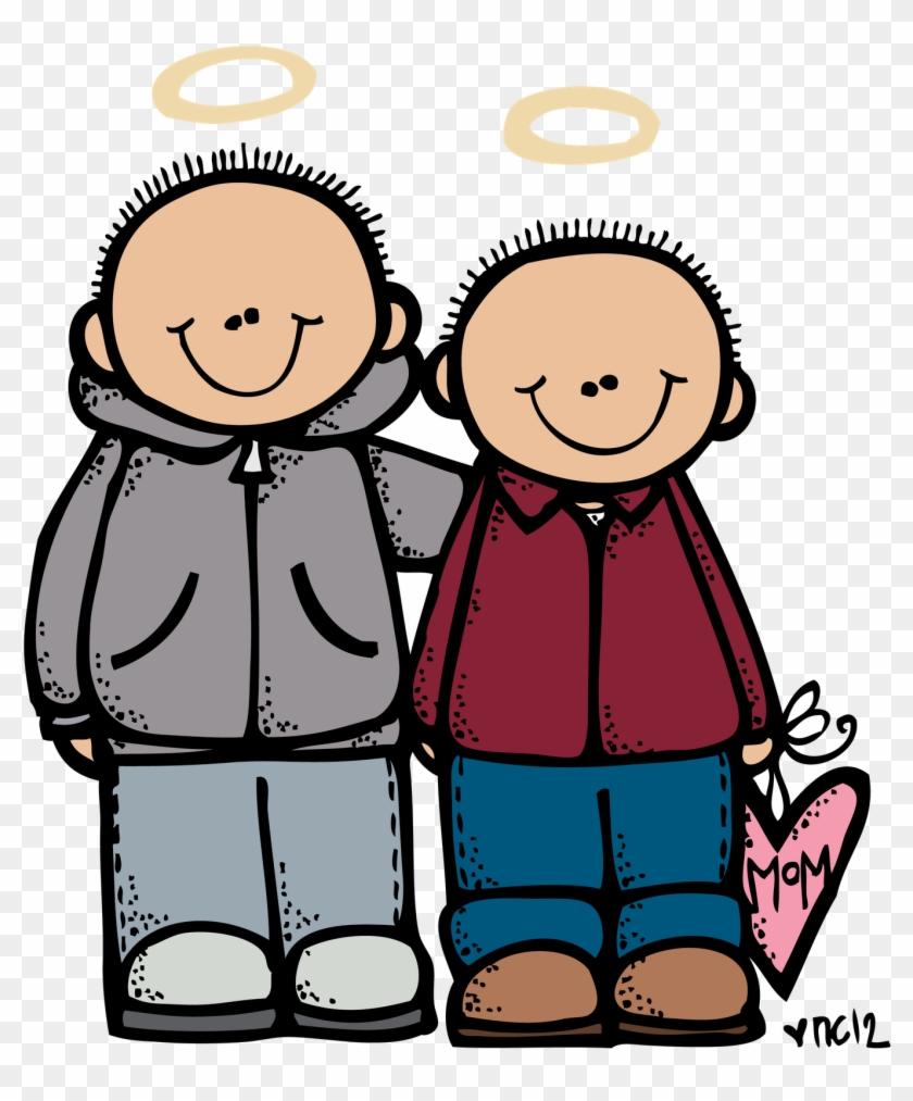 Hug Clipart Parent Child - Melonheadz Hug #1376589