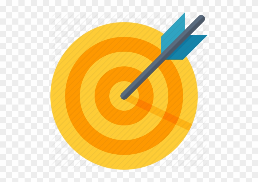 Goal Vector Setting - Target Yellow Icon #1376628