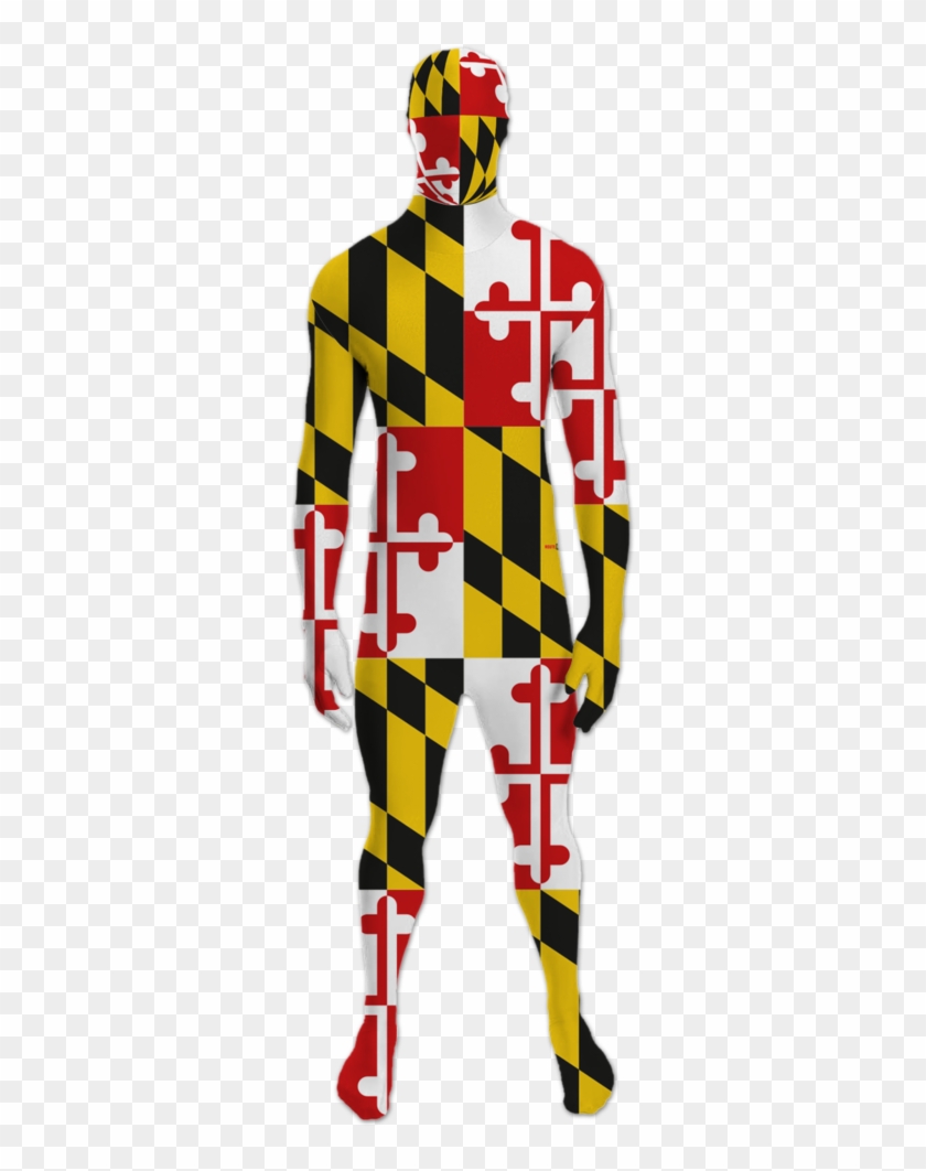 Maryland Flag / Body Suit - Maryland Flag Clothes #1376697