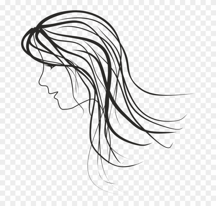 Jpg Freeuse Download Woman Outline Drawing At Getdrawings - Women's Day Sketch Png #1376701