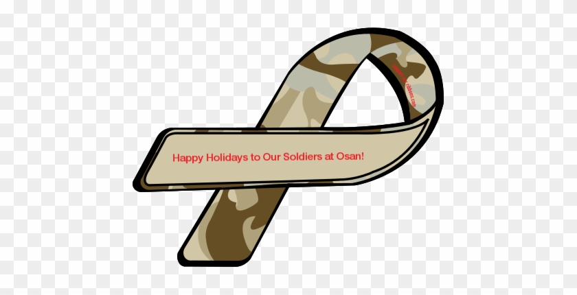 Download Support Our Troops Ribbon Png Clipart Support - Support Our Troops Png #1376785
