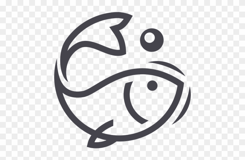 Royalty Free Fishing Fish Art Psd - Logo De Pescado Png #1377043
