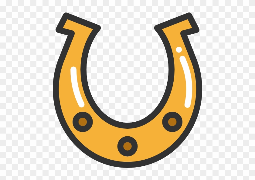 Lucky Horse Shoe Png - Horseshoe Clipart Png #1377048