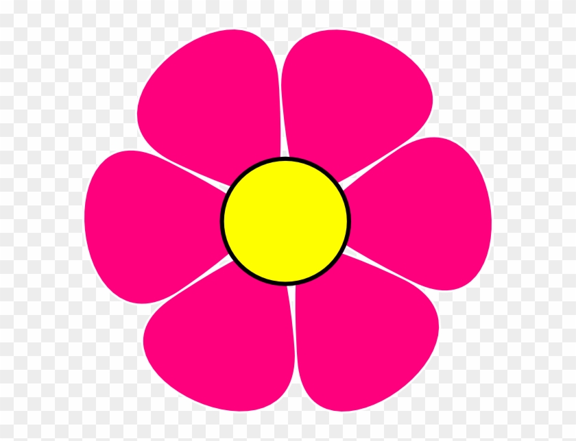 Pink Clip Art At Png Transparent Stock - Yellow And Pink Flower Clip Art #1377059
