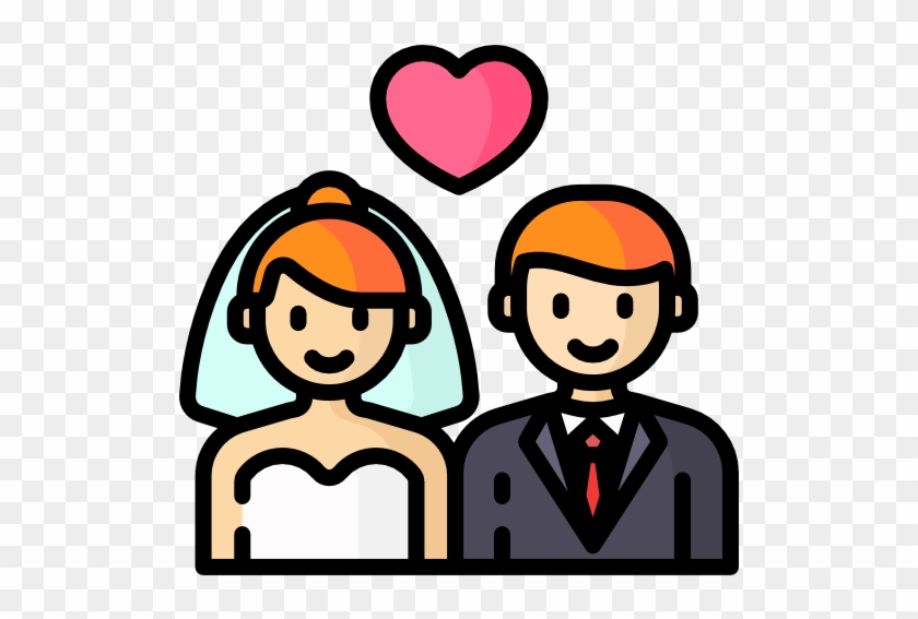 Wedding Couple Free Icon - Wedding #1377107
