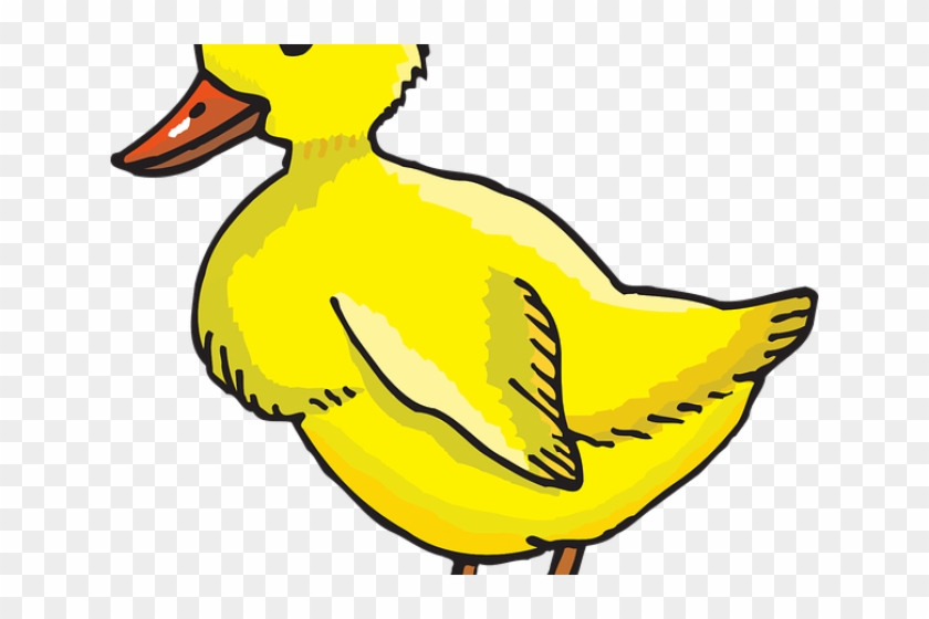Duckling Clipart Duck Tail - Duckling Clipart #1377110