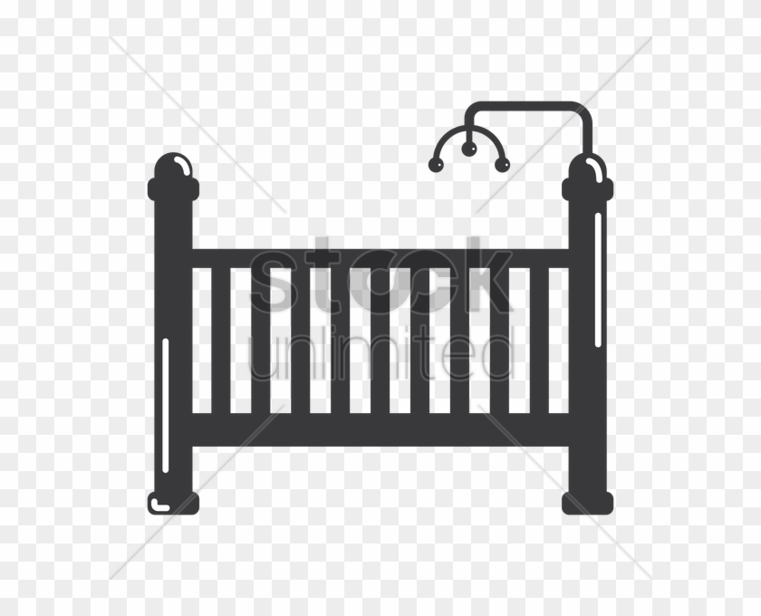 Baby Crib Clipart Cots Infant Clip Art - Infant Bed #1377162
