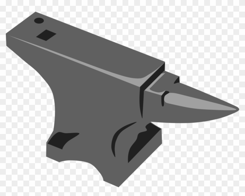 Blacksmith And Tools - Anvil Clipart #1377232