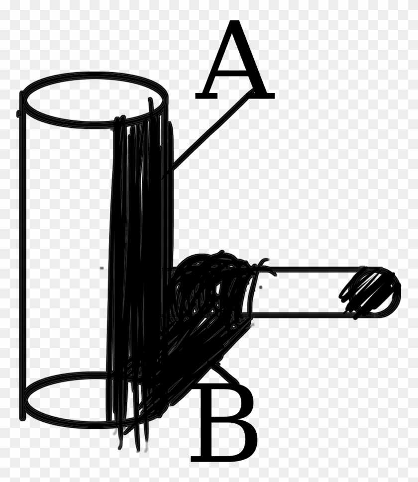 Drawing Cylinder Shaded - Shoot Basketball #1377290