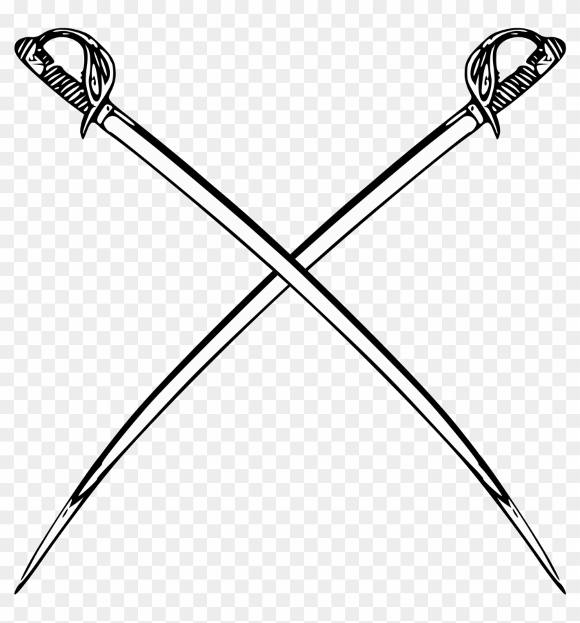 Clipart Free Stock File Sabres Wikimedia Commons Open - Sabers Png #1377308