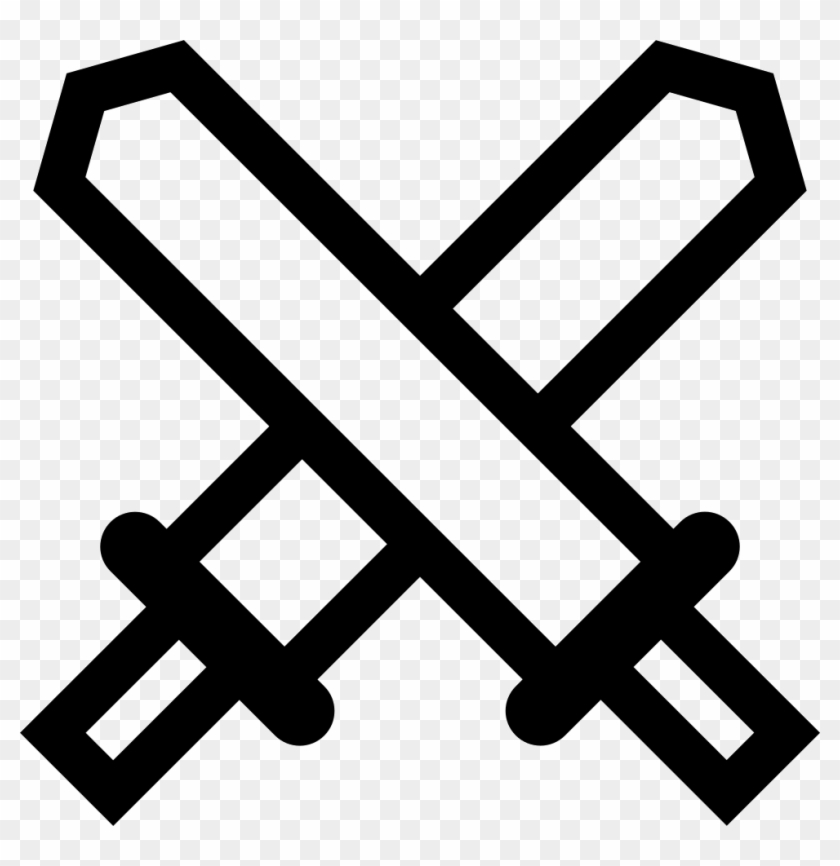 Swords Crossed Png - Swords Symbol #1377315
