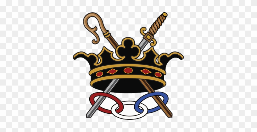 A Regal Crown, With Crossed Crook And Sword, And The - Independent Order Of Odd Fellows #1377326