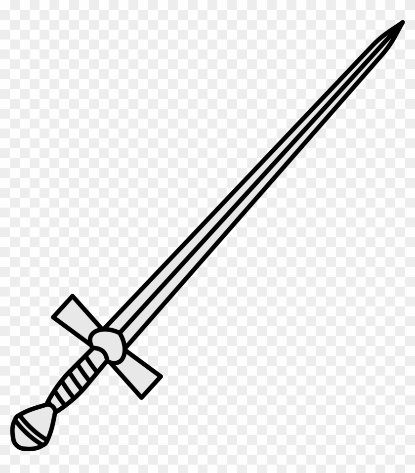 Clip Transparent File Coa Illustration Elements Arms - Sword Coat Of Arms Png #1377328
