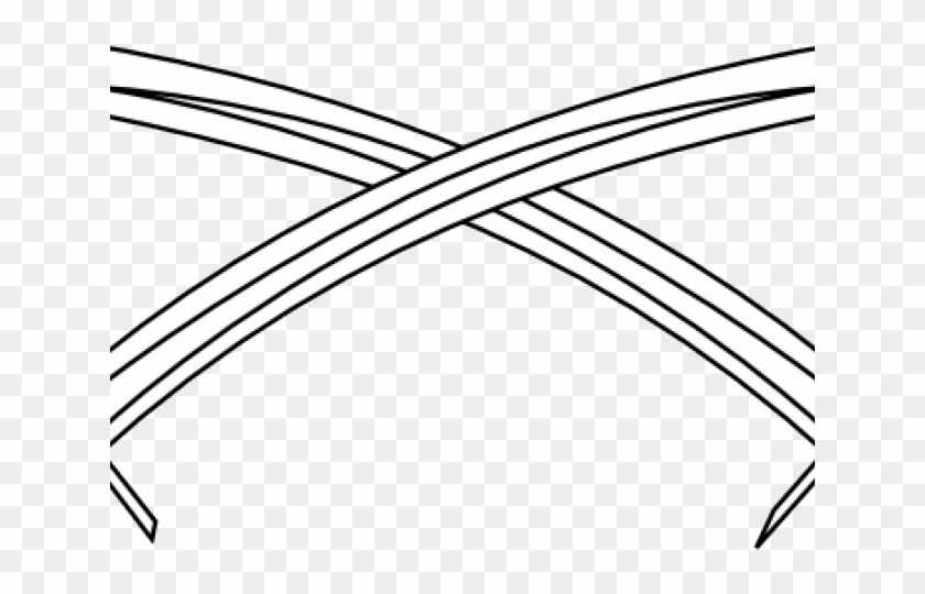 Katana Clipart Crossed - Sword #1377331