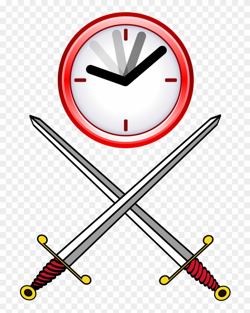 File - Warfare Version2 - Svg - Clock #1377337