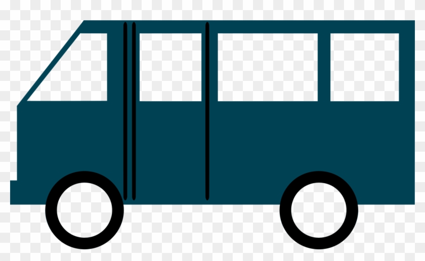 Minivan Car Minibus - Transportation Clipart Png #1377423
