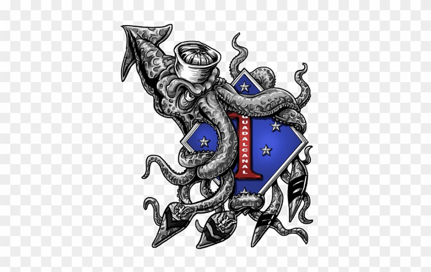Hospital Corpsman Junior Enlisted Association 1st Mardiv - 1st Marine Division Tattoo Tattoo #1377429