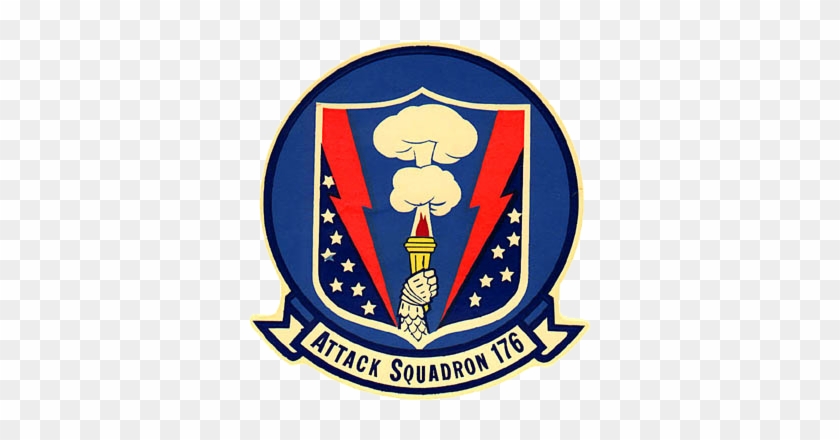 Attack Squadron 176 Insignia C1965 - Emblem #1377435