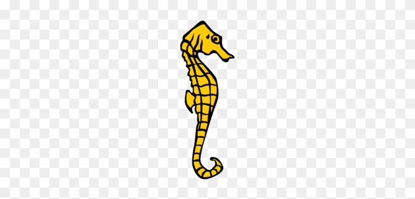 Giraffe Douchegordijn Yellow Seahorse Shoe - Custom Yellow Seahorse Shower Curtain #1377445