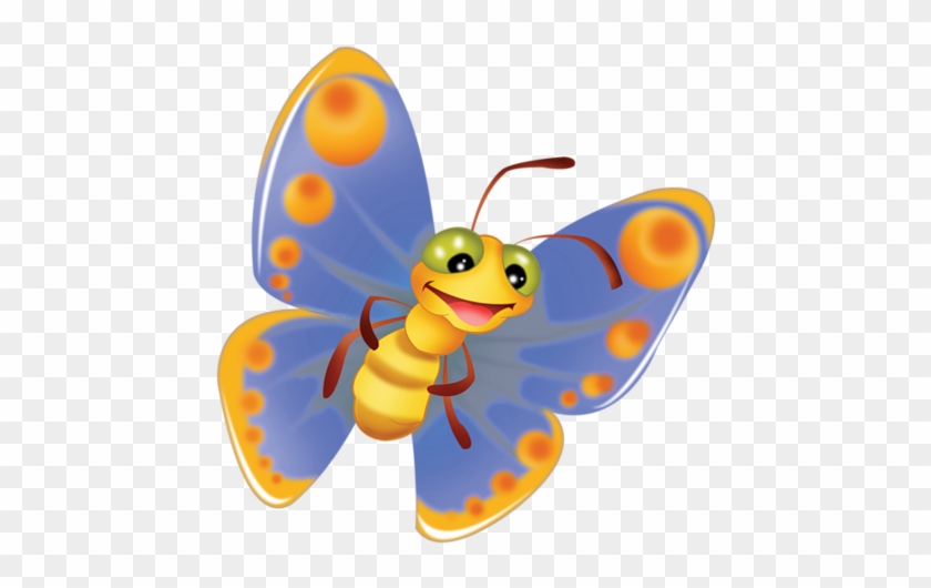 ‿✿⁀butterflies‿✿⁀ Butterfly Clip Art, Cute Butterfly, - Cartoon Butterfly Transparent Background #1377500