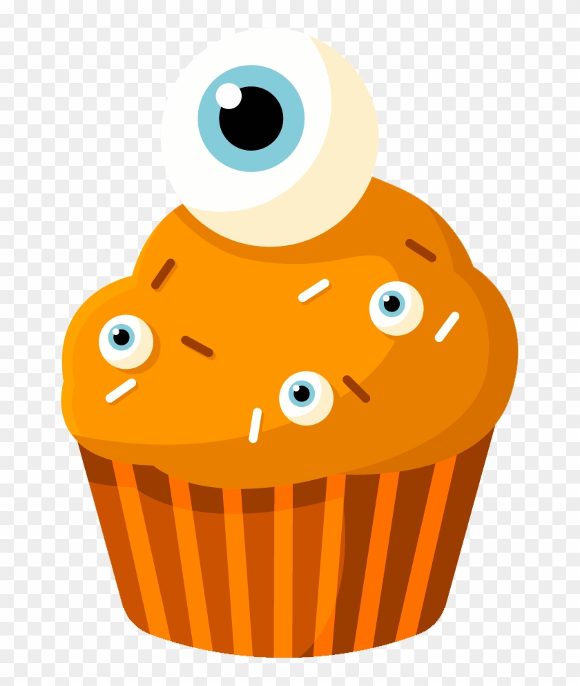 Image For Cupcakes Halloween 20 Clip Art - Muffin #1377508
