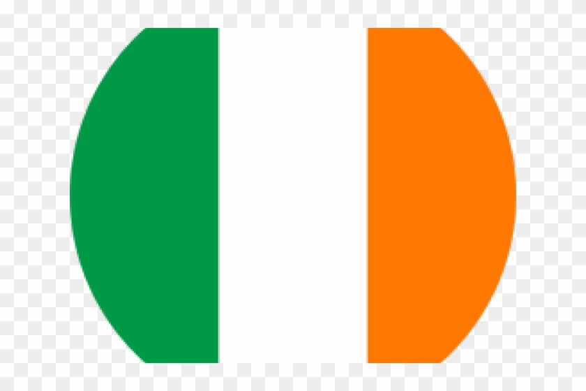 Ireland Flag Clipart Real - Circle #1377556