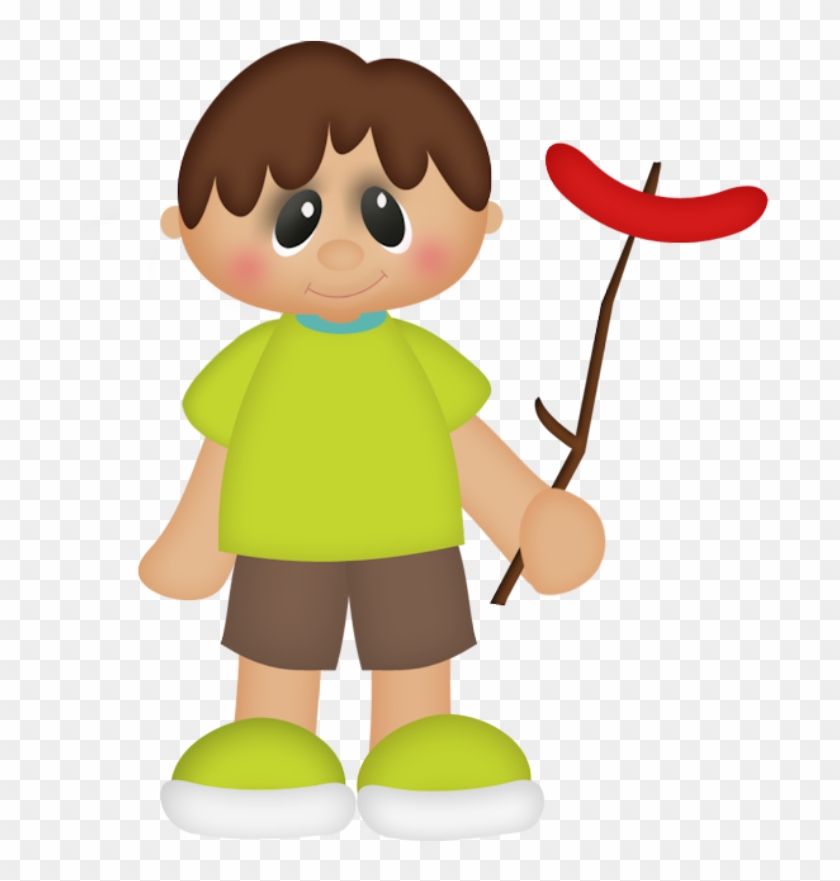 Camping Filing Papers, Clipart Boy, Cutting Files, - Drawing #1377723