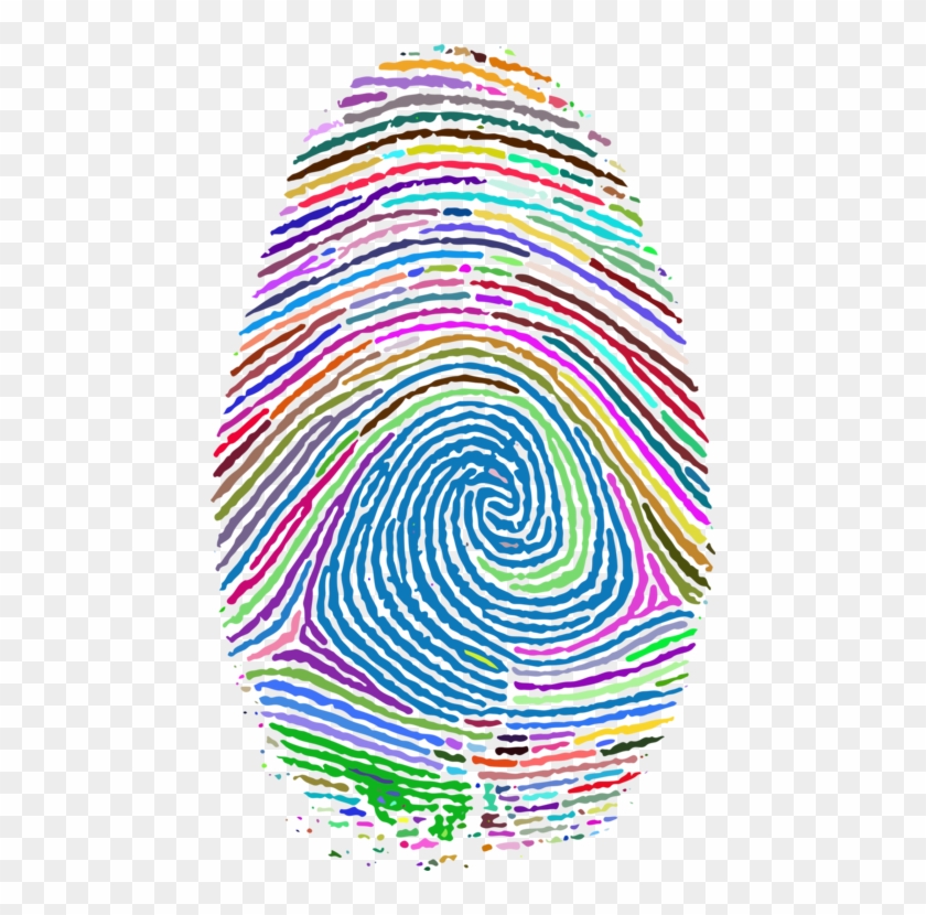 Fingerprint Computer Icons Thumb Fingerabdruckscanner - Fibonacci Fingerprint #1377871