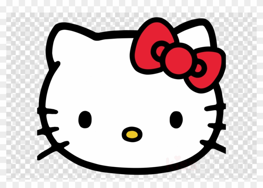 Download Hello Kitty Face Png Clipart Hello Kitty Clip - Hello Kitty #1377915