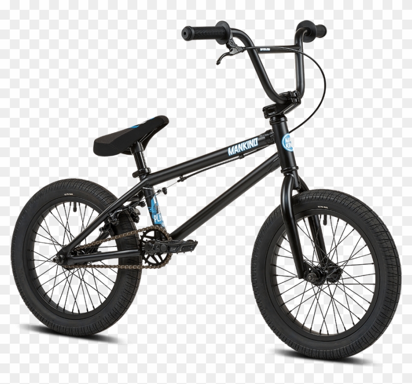 Jpg Transparent Planet Matt Black Mankind Bike Co - Wethepeople Seed 16" Bmx Bike 2018 #1378303