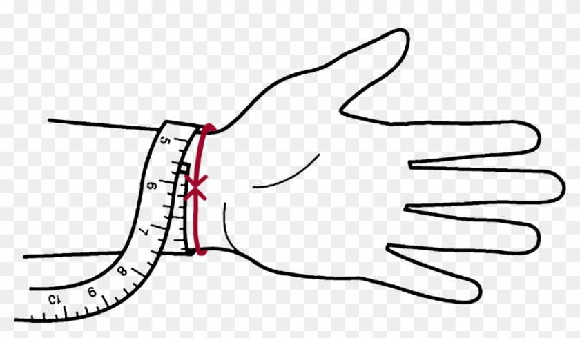 Measuring For Bracelets - Measure Wrist Size For Bracelet - Full Size ...