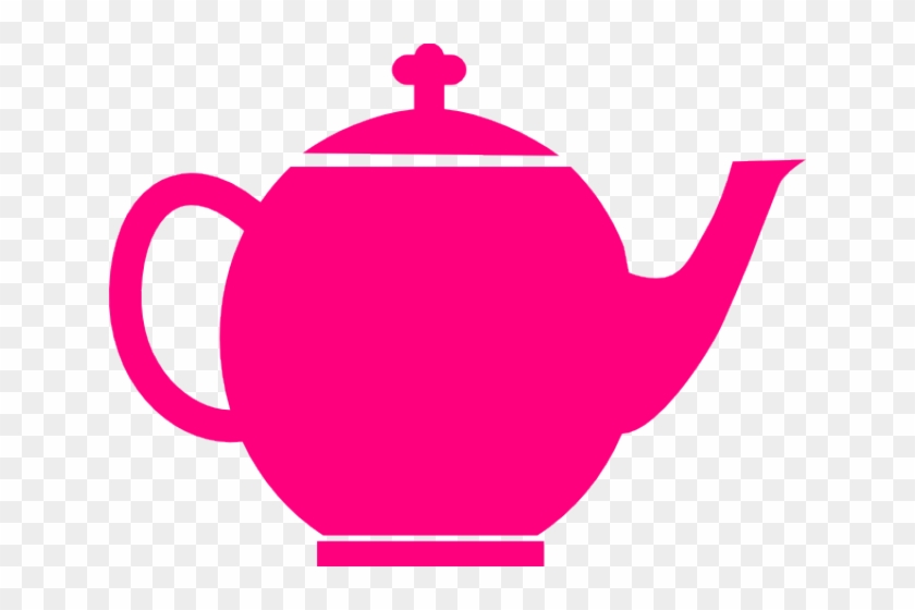 Pink Clipart Teapot - Clip Art Tea Pot #1378566