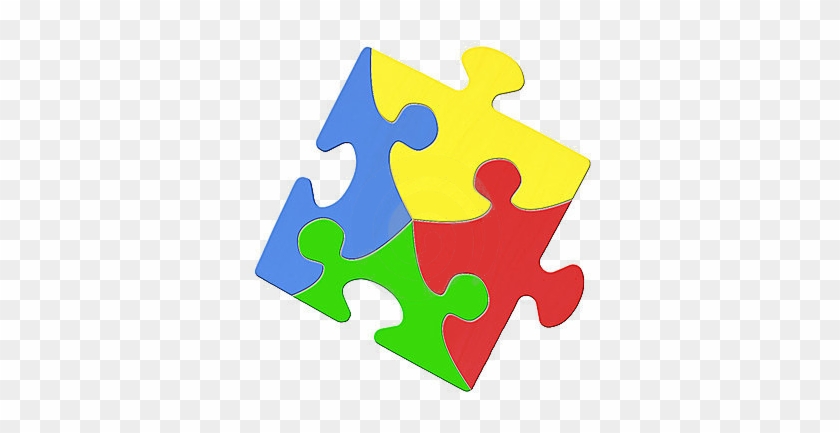 Autism Logo Pictures Clipart Best - Multi Colored Puzzle Piece #1378706