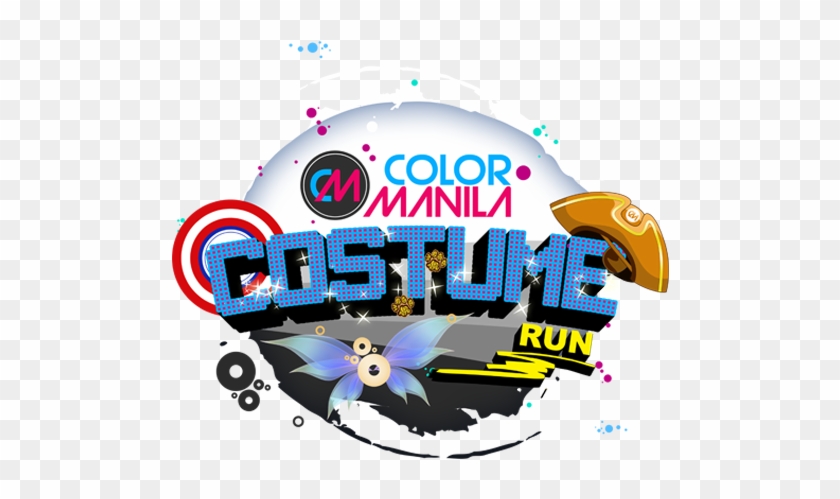 Run In Your Best Dress At Color Manila Costume Run - Color Manila #1378935