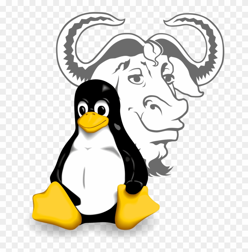 Gnu/linux - Gnu Linux Logo Png #1378982