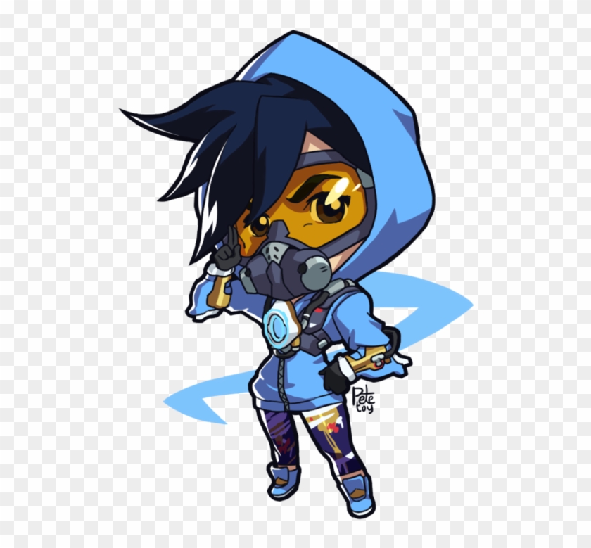 Tracer Alternate Cute Spray Clipart Black And White - Overwatch Graffiti Tracer #1379118