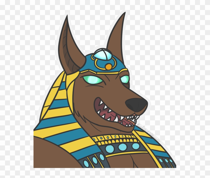 Anubis Clipart Smite - Dog Catches Something #1379131