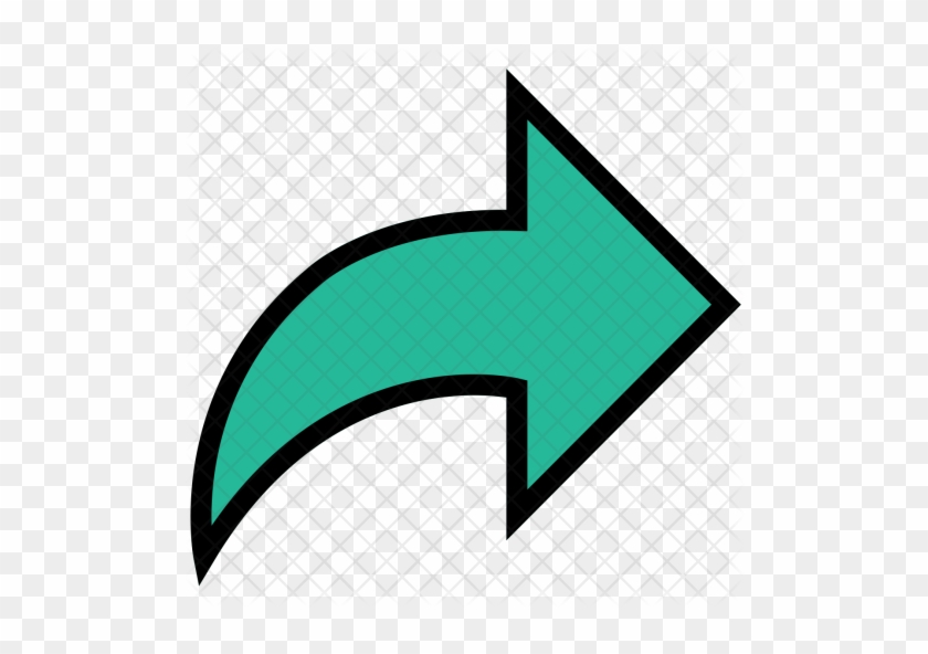 Path Clipart Path Forward - Arrow Direction Icon Right Png #1379150