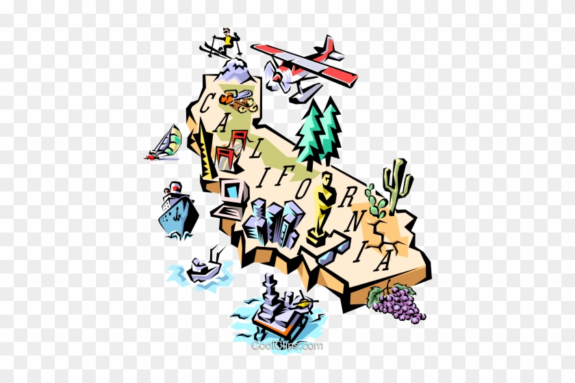 At Getdrawings Com Free Clipart Free Library - Clip Art Map Of California #1379203