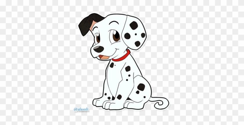 Стикер Далматинцы - Dalmatian Dog Puppy Clipart #1379206