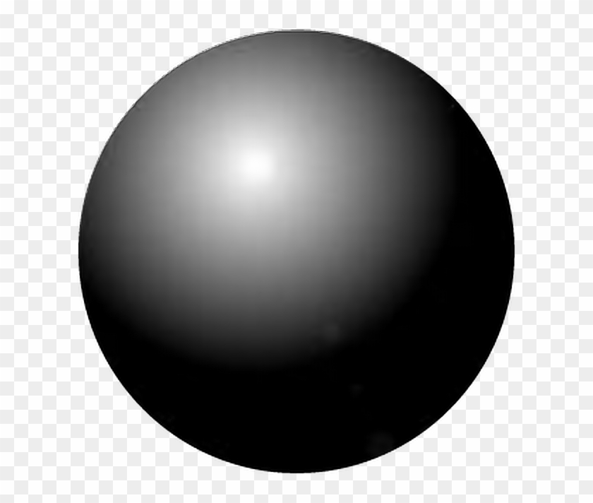 Clip Art Black And White Download Cannon Ball Clipart - Circle #1379298