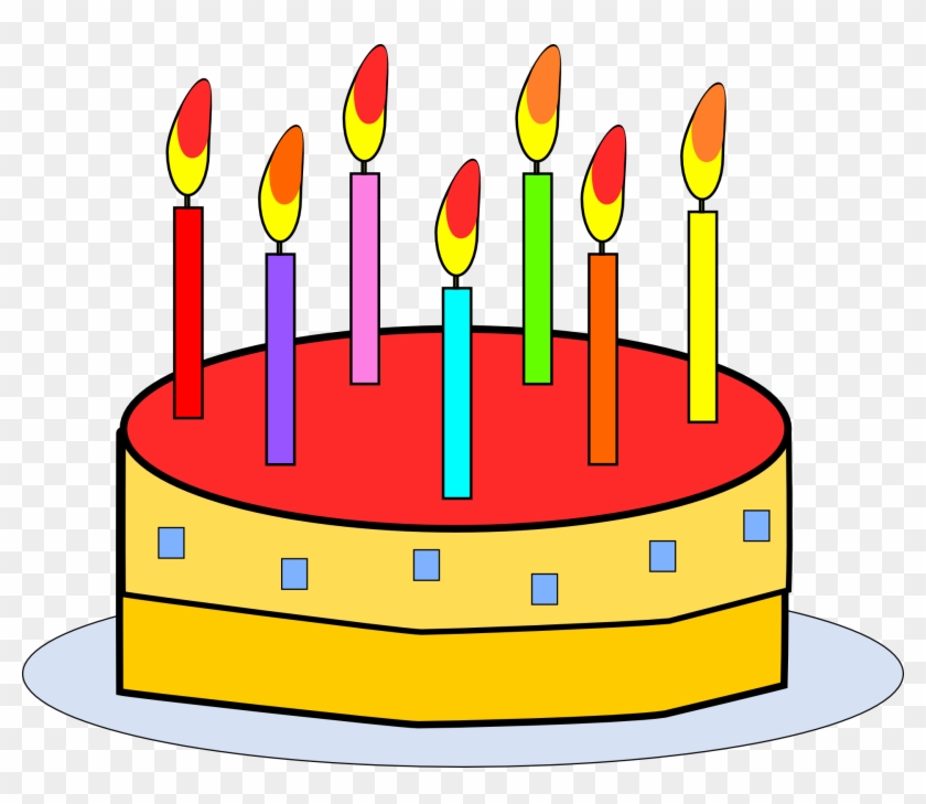 Birthday Torte Clip Art - Birthday Cake Clip Art #1379333