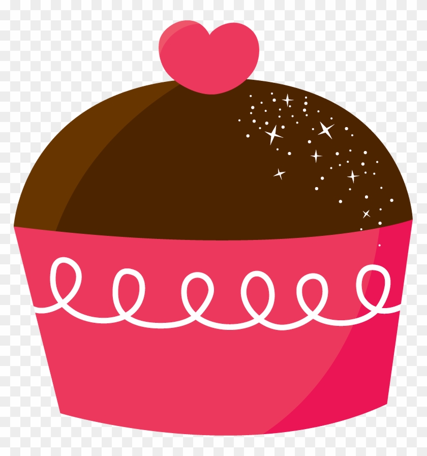 Icecream Clipart Valentine - Cupcake Animated #1379354